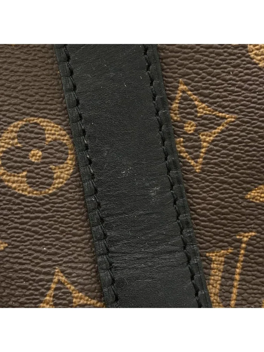 Louis Vuitton Monogram Macassar Keepall Bandouliere 45 Boston Bag